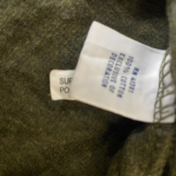 Polo Ralph Lauren Estate Rib Cowl Neck Button Cardigan Brown Sweater Mens XL - Picture 6 of 10